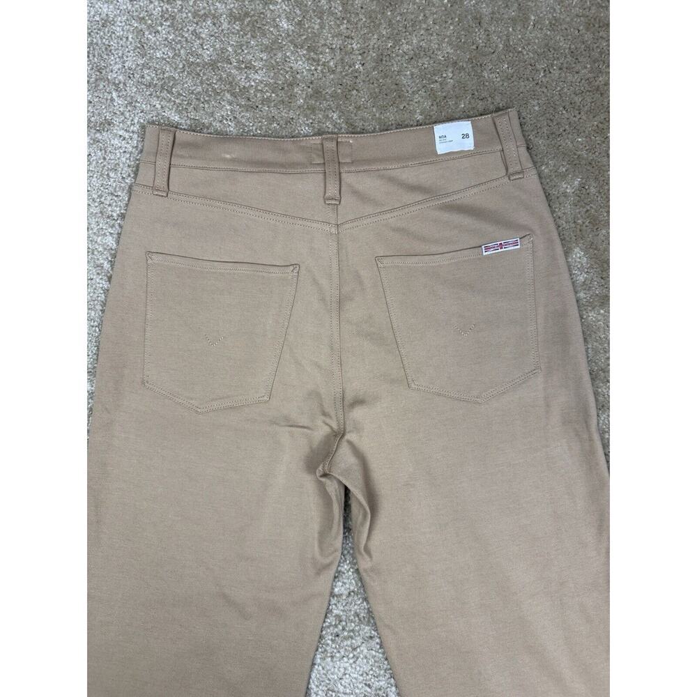 Hudson Women's High Waist Straight Leg Ankle Pant Tan Size 26 Inseam 26.5 A454 - Picture 8 of 13